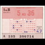      5  36  60  1989 - 91  G